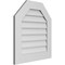 Ekena Millwork Octagonal Top Surface Mount PVC Gable Vent w/ 3-1/2"W x 1"P Standard Frame, 24"W x 26"H GVPOT24X2601SN - alternate 4
